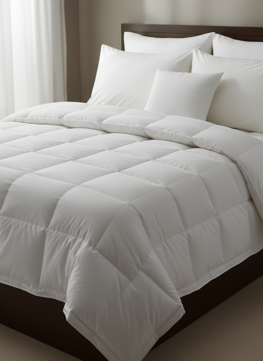 Weberei Pahl Bettdecke Bozen 135x200 cm (WEISS) 100537