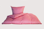 Weberei Pahl Bettwäscheset Reno Sarah 135x200+80x80 (ROT) 106301