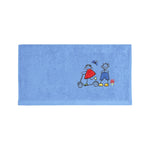 Weberei Pahl Kinder Handtuch Riva/Heidi 50x100 cm (BLAU) 103857
