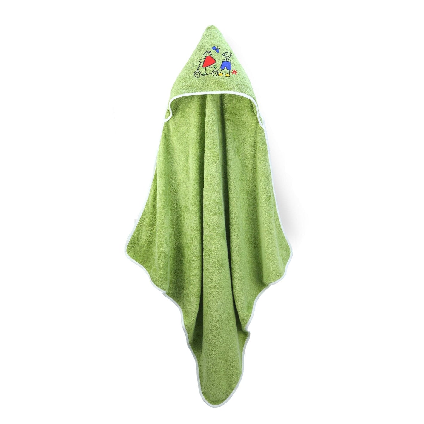 Weberei Pahl Kinder Kapuzentuch Riva/Heidi 100x100 cm (HELLGRÜN) 103886