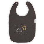 Weberei Pahl Lätzchen Capri Hedda 30x45 cm (GRAPHIT) 104020
