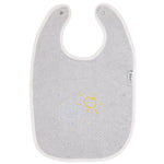 Weberei Pahl Lätzchen Capri Hedda 30x45 cm (SILBER) 104027