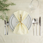 Weberei Pahl Serviette Tessin Tessa 50x50 cm (CHAMPAGNER) 100385