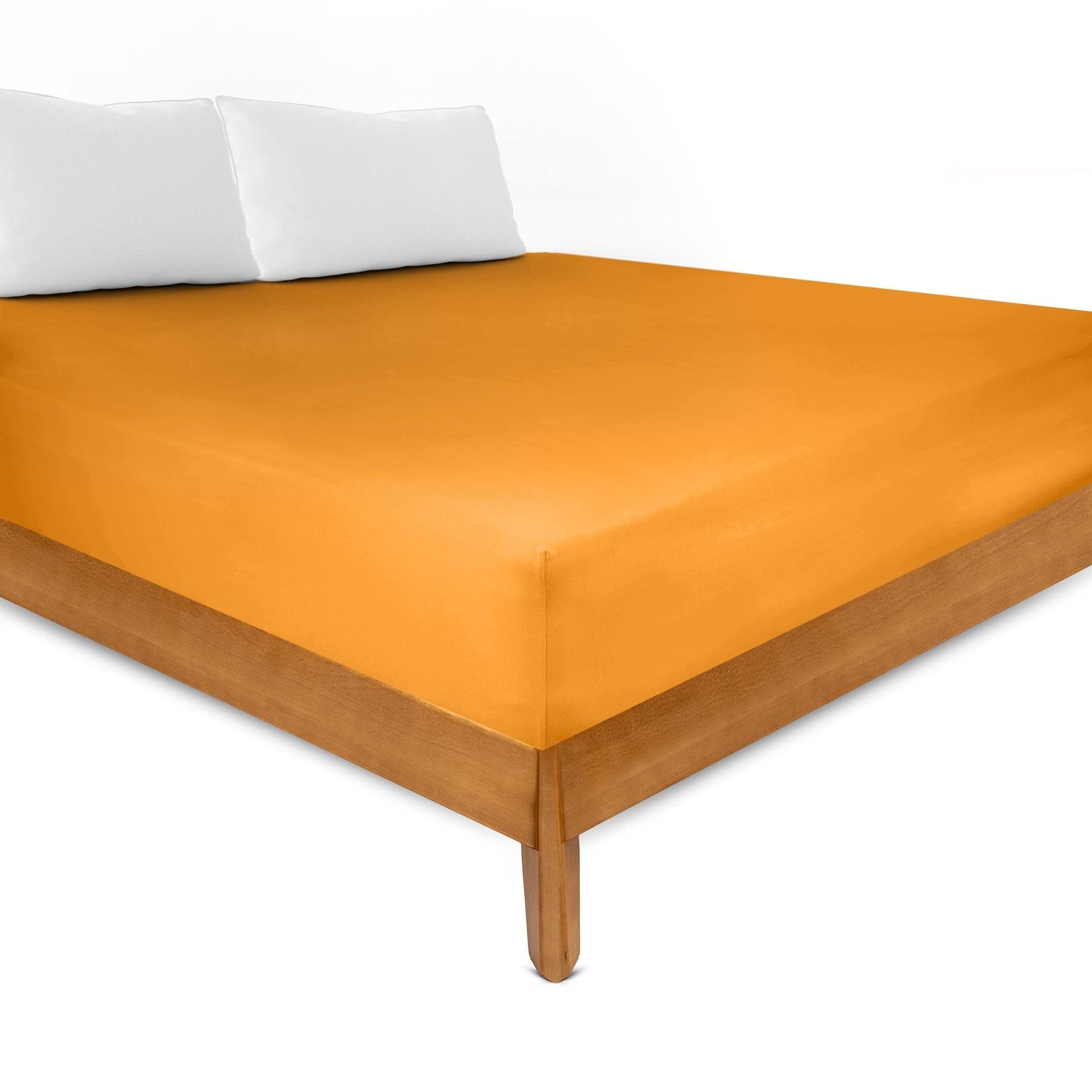 Weberei Pahl Spannbettlaken Miami Gina 120x200x24 (ORANGE) 103228