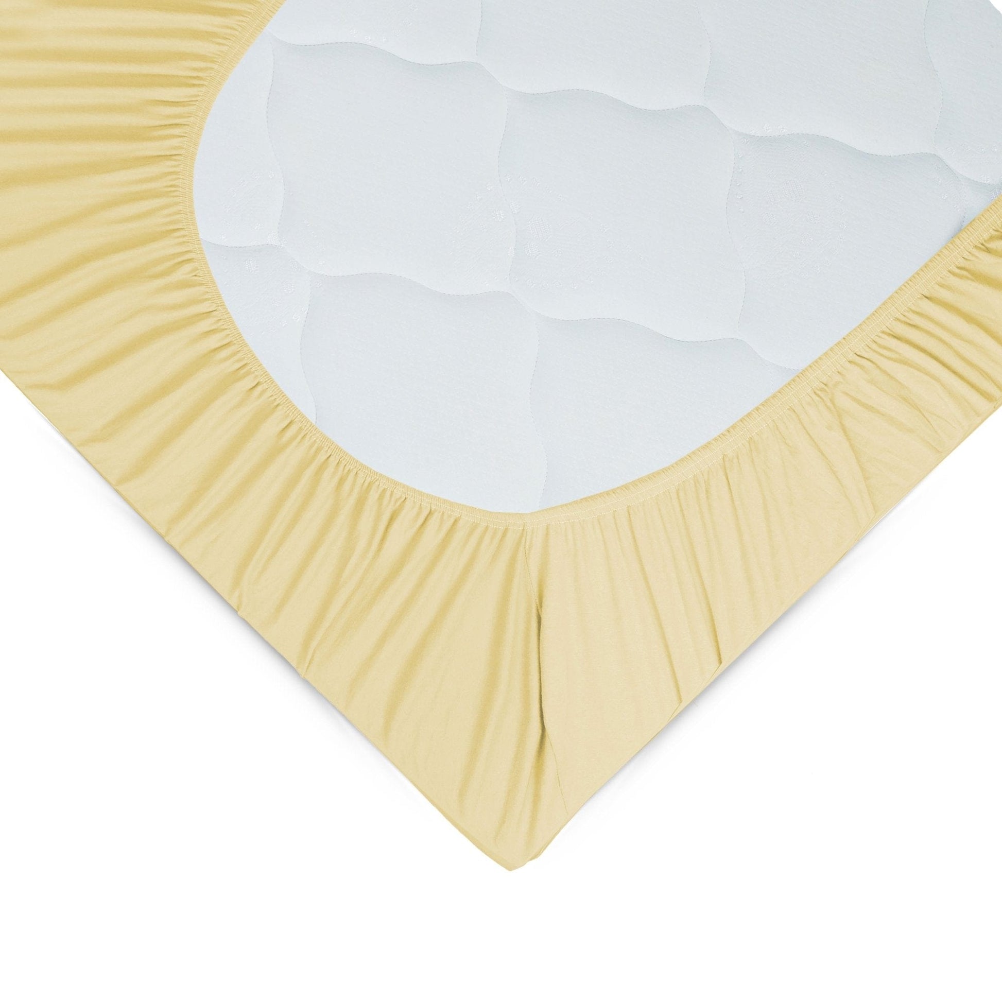 Weberei Pahl Spannbettlaken Miami Gina 120x200x24 (VANILLE) 105463