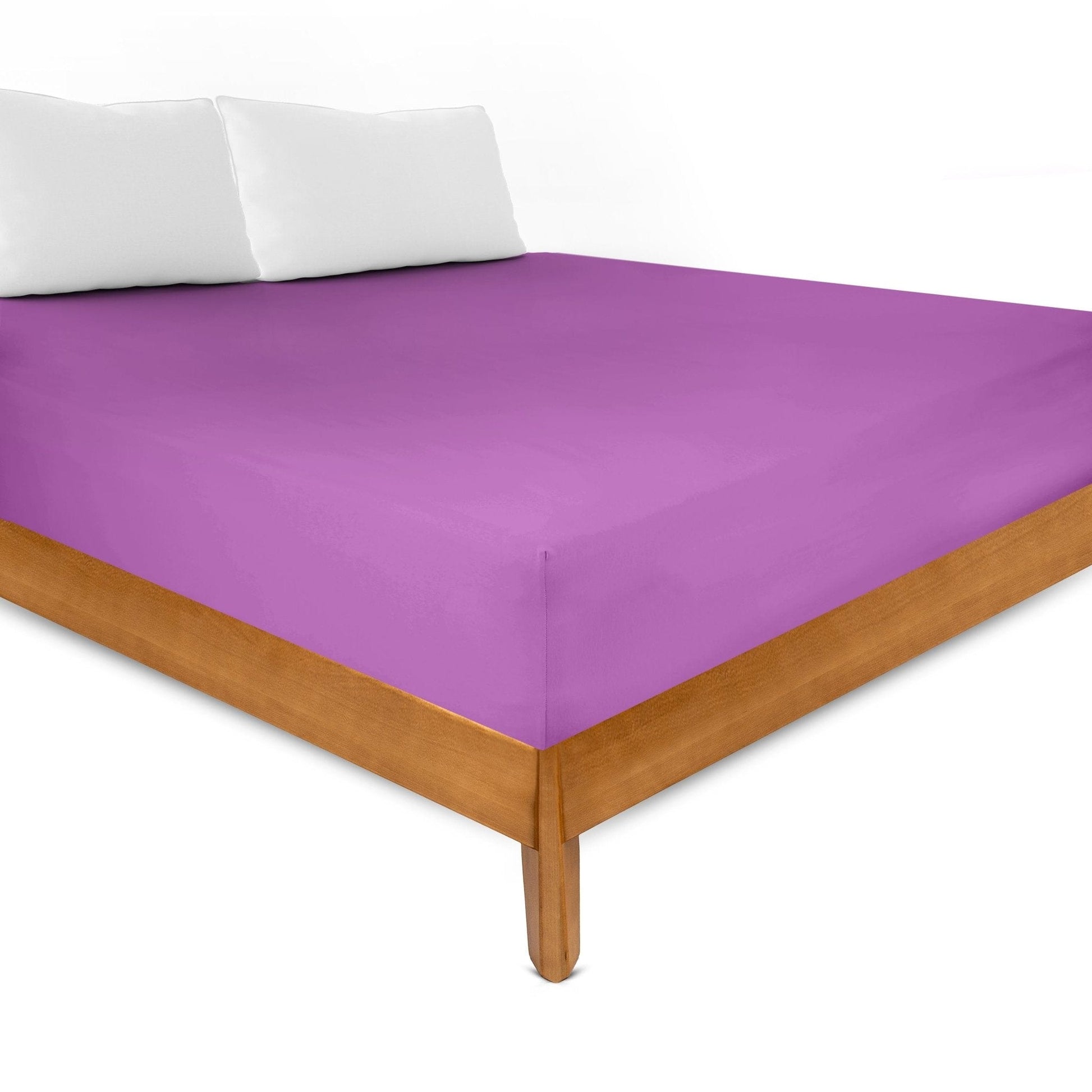 Weberei Pahl Spannbettlaken Miami Gina 160x200x24 (PFLAUME) 102350
