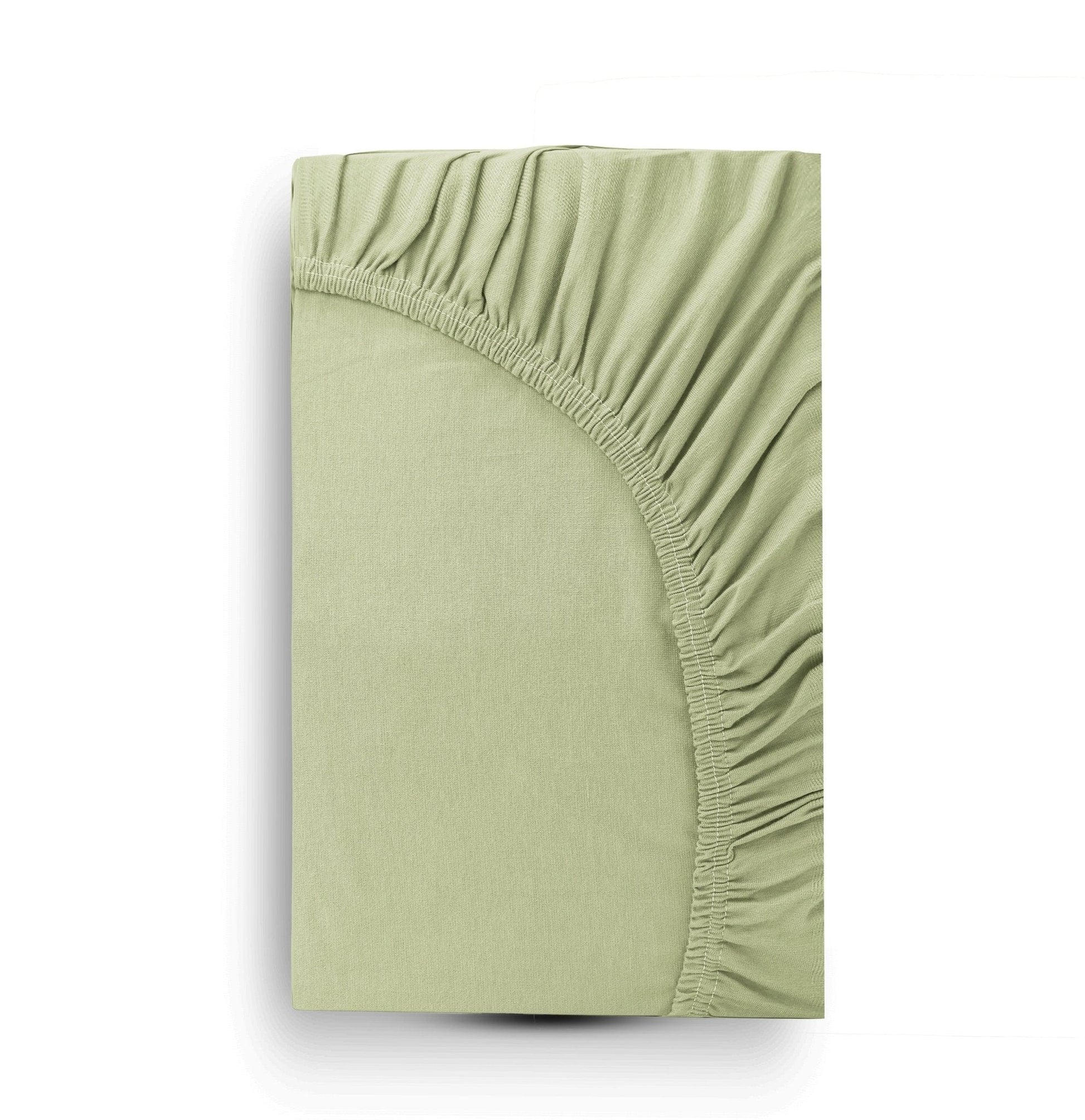 Weberei Pahl Spannbettlaken Miami Gina 200x200x24 (HELLGRÜN) 100600