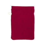 Weberei Pahl Waschhandschuh Roma Maria 16x23 cm (DUNKELROT) 104218