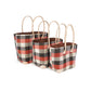 Handgefertigtes Taschen-Set aus Natur-Raffia – 3-teiliges Set