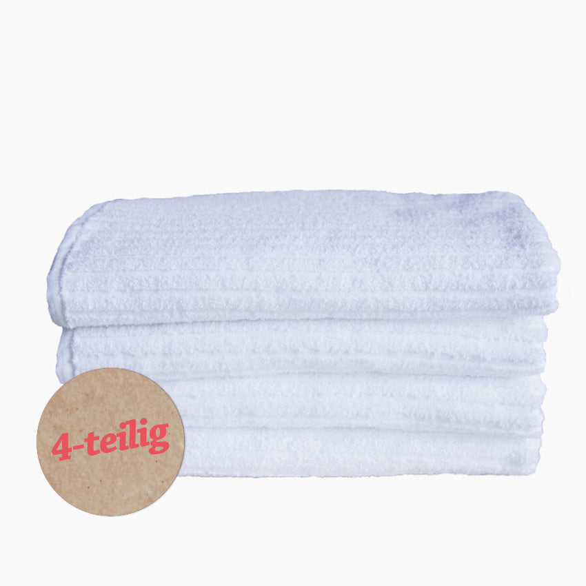 Towel set, Capri/Jenny, white