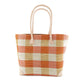 Handgefertigte Tasche aus Natur-Raffia – Groß
