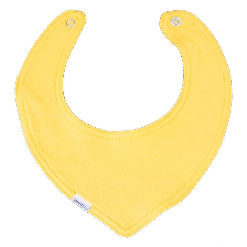 Weberei Pahl Baby Lätzchen Miami 24x24 cm (GELB) 101147