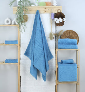 Weberei Pahl Badetuch Capri Gina 100x150 cm (AZUR) 104033