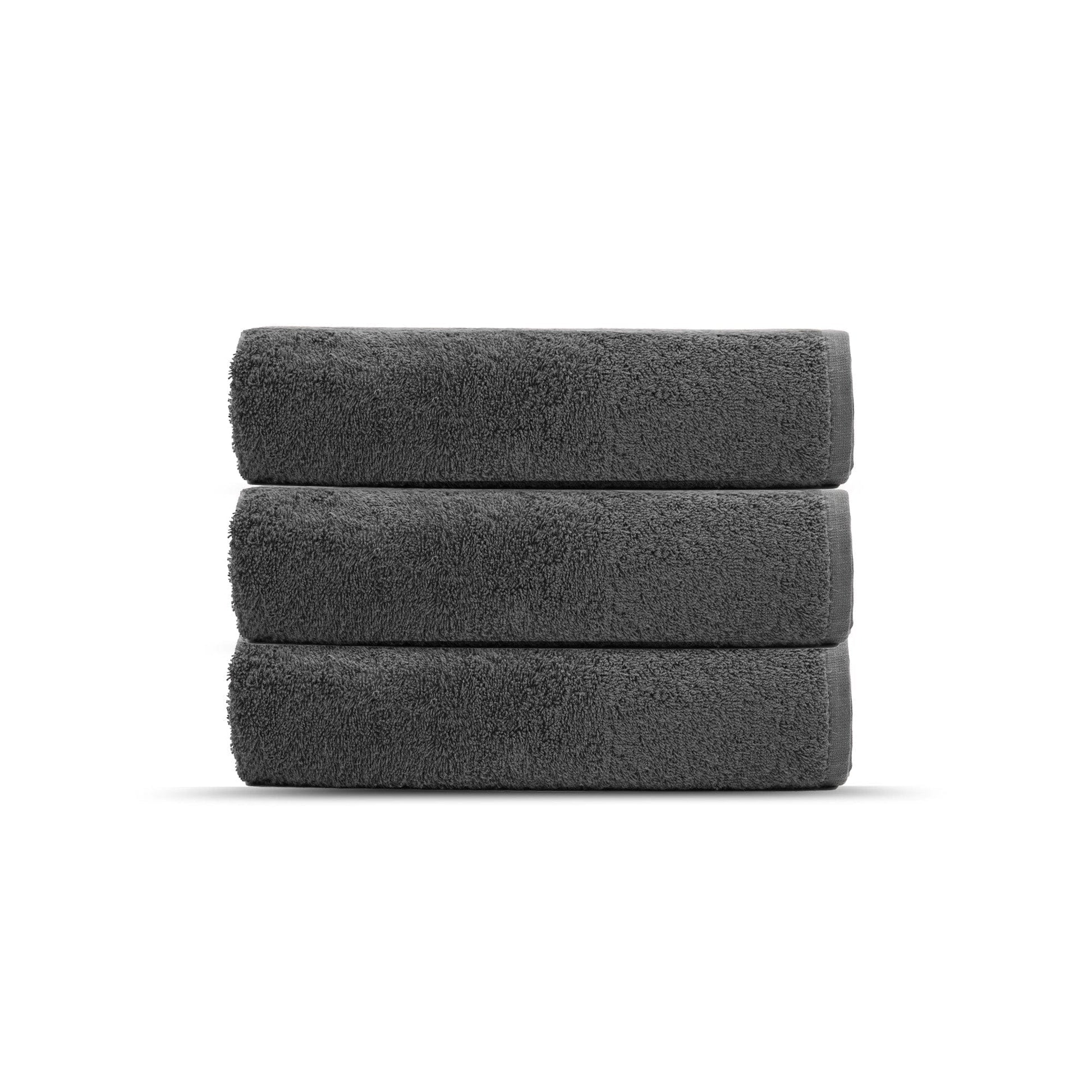 Weberei Pahl Badetuch Capri Gina 100x150 cm (GRAPHIT) 104048