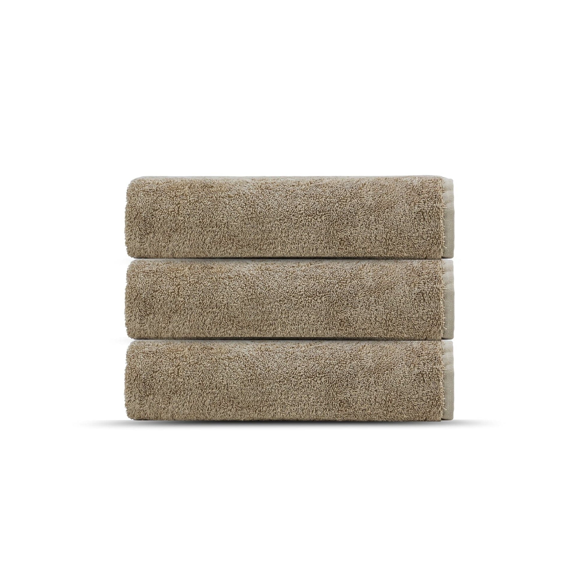 Weberei Pahl Badetuch Capri Gina 100x150 cm (KIESEL) 104038