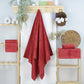 Weberei Pahl Badetuch Capri Gina 100x150 cm (ROT) 104063