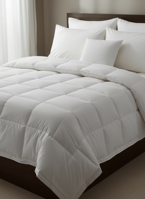 Weberei Pahl Bettdecke Bozen 135x200 cm (WEISS) 100537