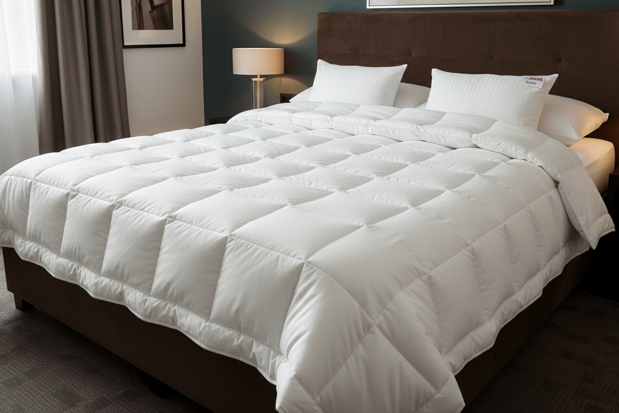 Weberei Pahl Bettdecke Bozen 155x220 cm (WEISS) 101822