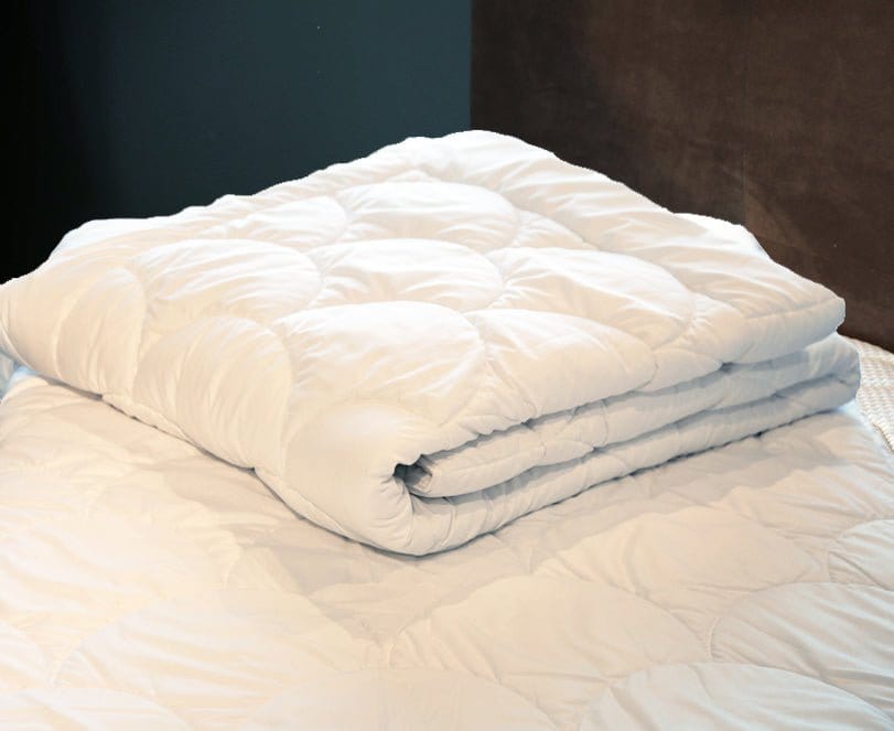 Weberei Pahl Bettdecke Meran 135x200 cm (WEISS)