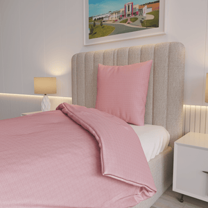 Weberei Pahl Bettwäscheset Dallas Christa 135x200+80x80 (ROT) S10041