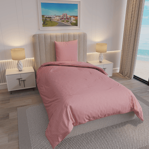Weberei Pahl Bettwäscheset Dallas Christa 135x200+80x80 (ROT) S10041