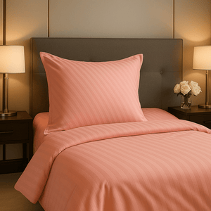 Weberei Pahl Bettwäscheset Harvard Danny 100x135+40x60 (ROSA) 105711