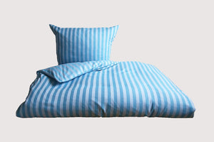 Weberei Pahl Bettwäscheset Reno Sarah 155x220+80x80 (AZUR) 106308
