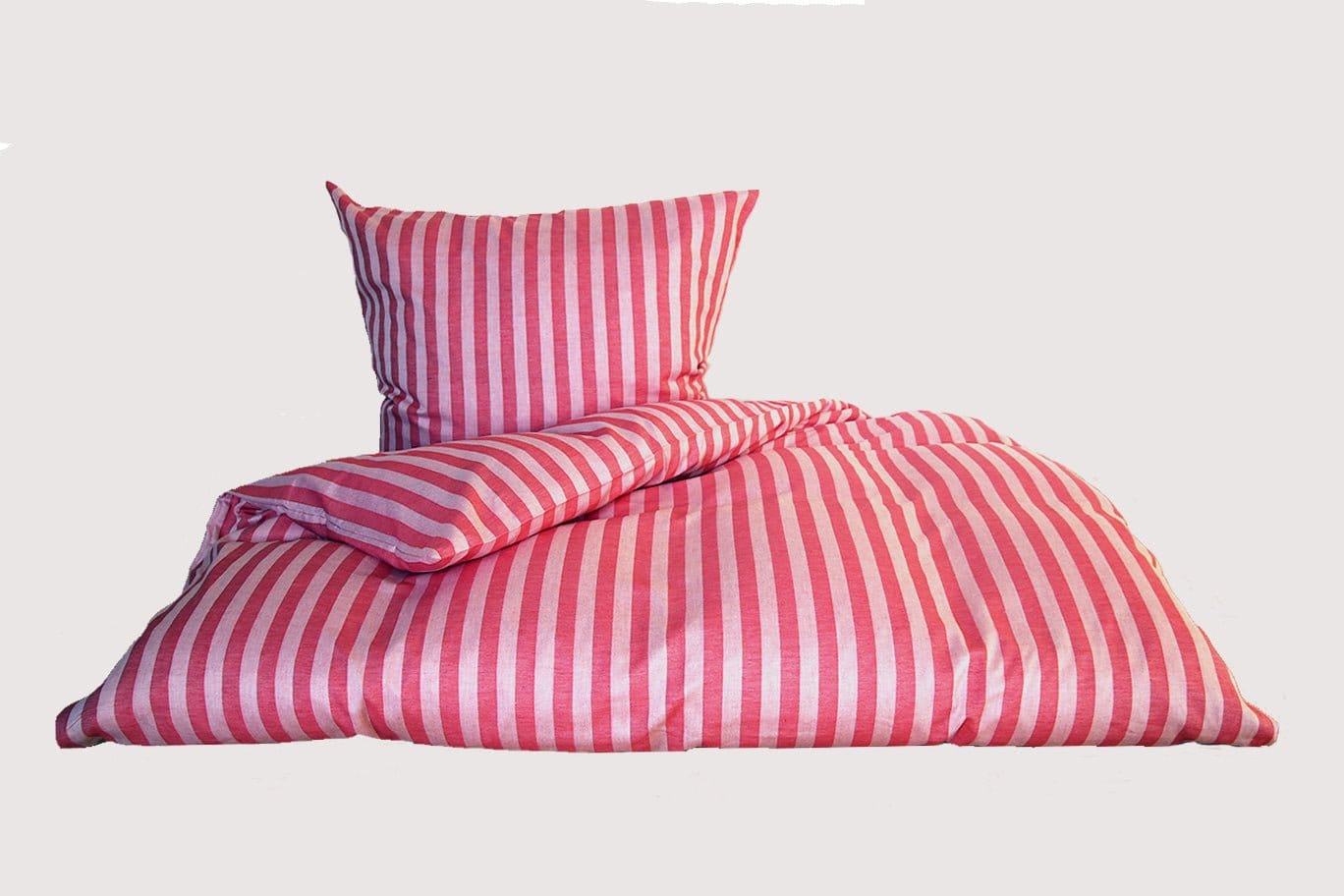 Weberei Pahl Bettwäscheset Reno Sarah 155x220+80x80 (ROT) 106302