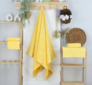 Weberei Pahl Duschtuch Capri Gina 70x140 cm (GELB) 103934
