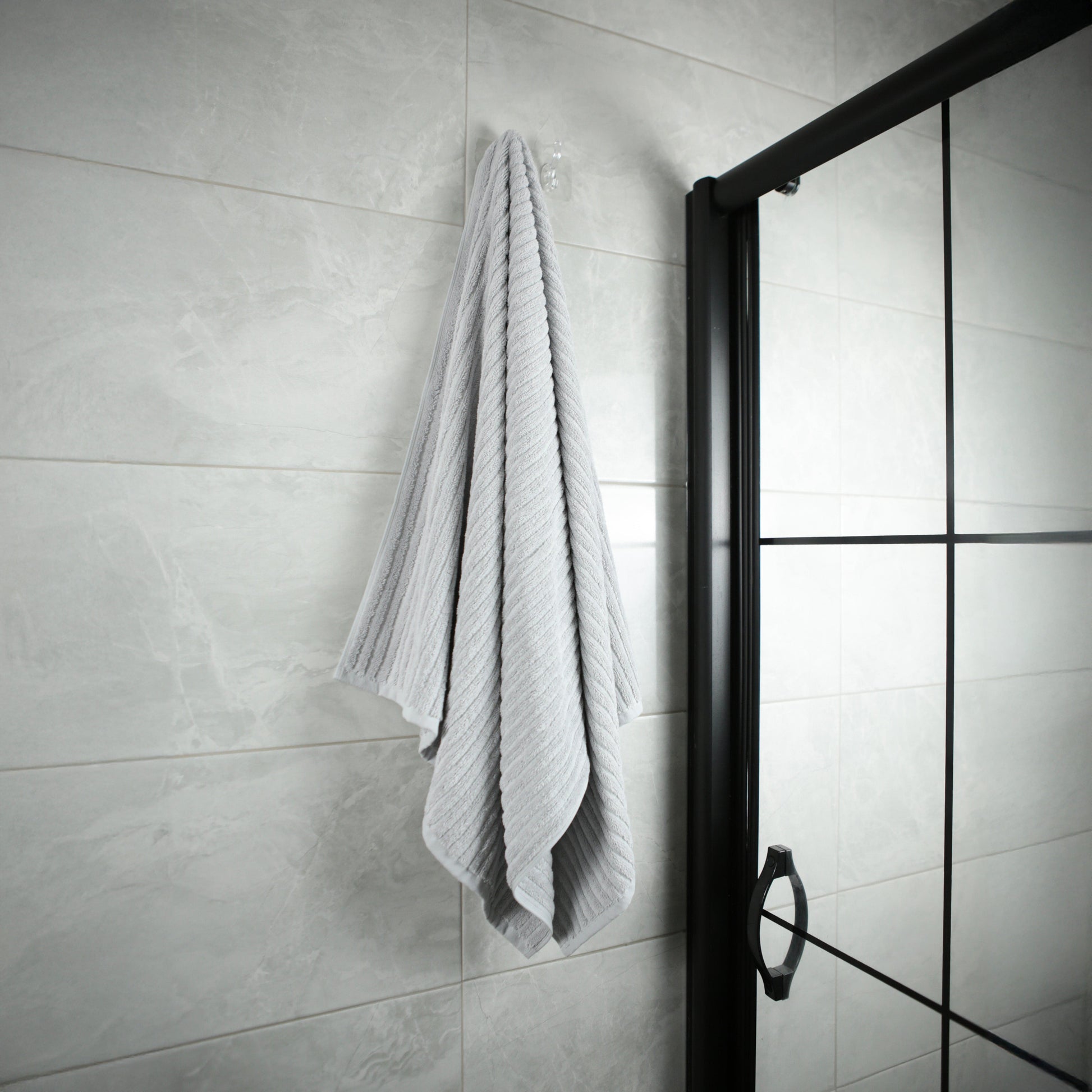 Weberei Pahl Duschtuch Capri Jenny 70x140 cm (SILBER) 104087