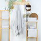 Weberei Pahl Duschtuch Capri Jenny 70x140 cm (SILBER) 104087