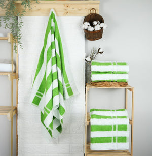 Weberei Pahl Duschtuch Riva Lara 70x140 cm (HELLGRÜN) 103896