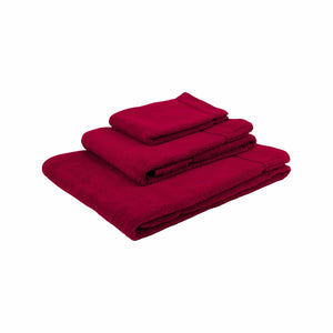Weberei Pahl Duschtuch Roma Maria 70x140 cm (DUNKELROT) 104221