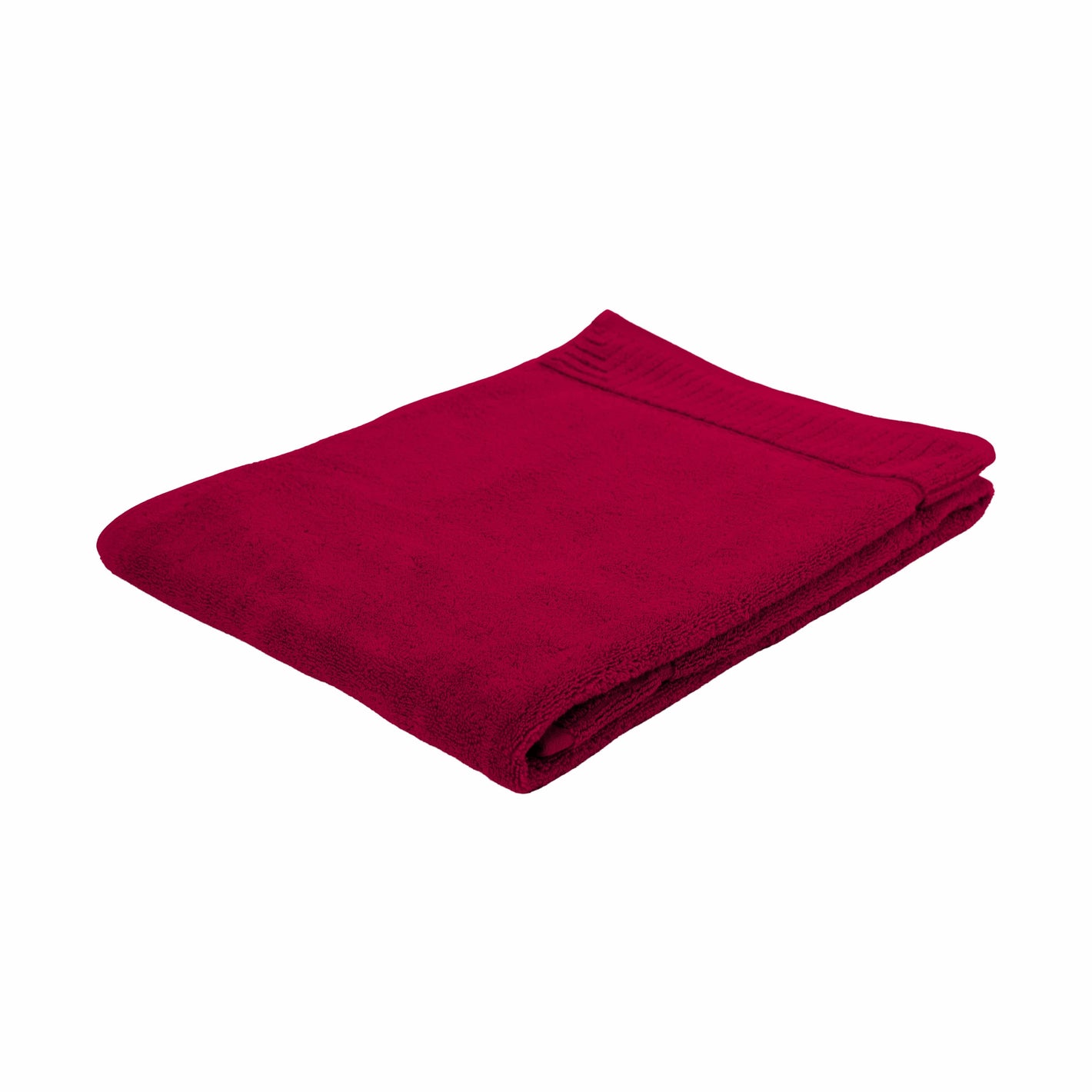 Weberei Pahl Duschtuch Roma Maria 70x140 cm (DUNKELROT) 104221