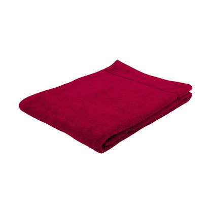 Weberei Pahl Duschtuch Roma Maria 70x140 cm (DUNKELROT) 104221