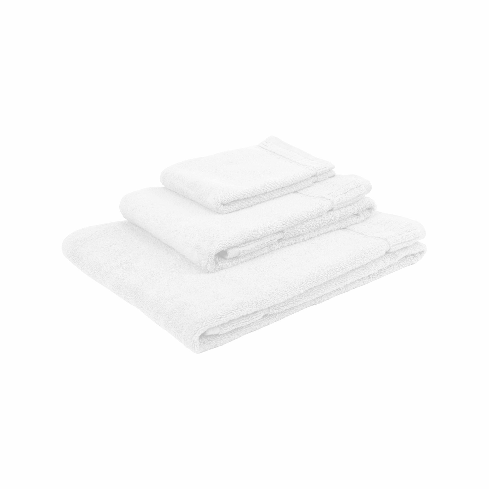 Weberei Pahl Duschtuch Roma Maria 70x140 cm (WEISS) 104237