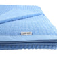 Weberei Pahl Frotteedecke Milano Carla 150x200 cm (BLAU) 100341