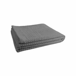 Weberei Pahl Frotteedecke Sorrent/Carla 100x150 cm (GRAU) 107272