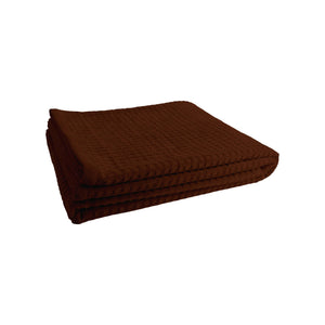 Weberei Pahl Frotteedecke Sorrent/Carla 150x220 cm (BRAUN) 107405