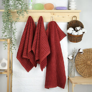 Weberei Pahl Gästetuch Capri Jenny 40x60 cm (ROT) 104095