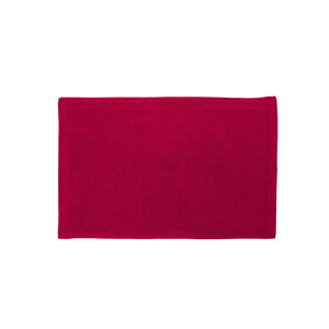 Weberei Pahl Gästetuch Roma Gina 30x50 cm (DUNKELROT) 104174