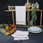Weberei Pahl Geschirrtuch Paris Diana 60x80 cm (ROT) 100026