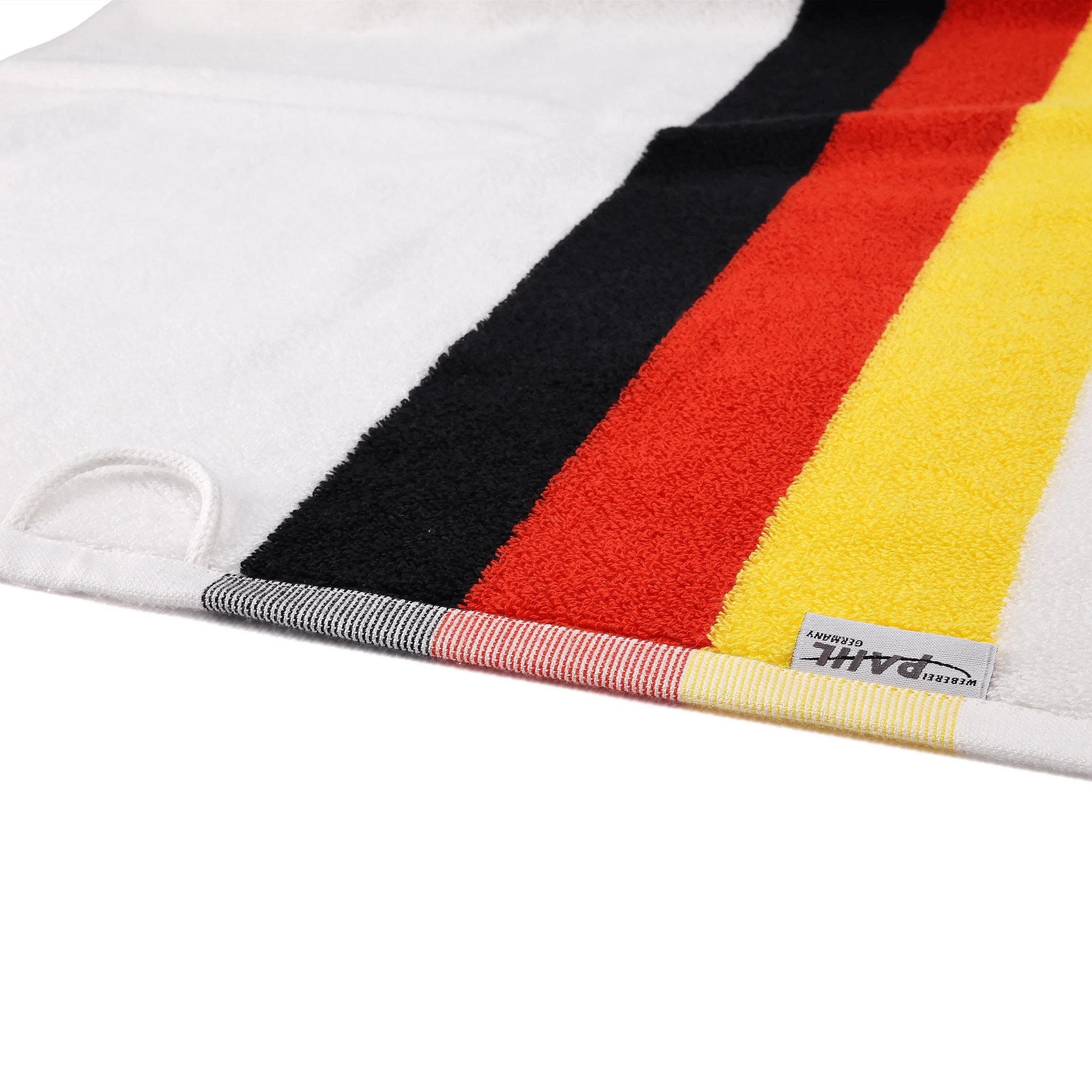Weberei Pahl GmbH - B2C Duschtuch Deutschland 70x140 cm (WEISS) 107818