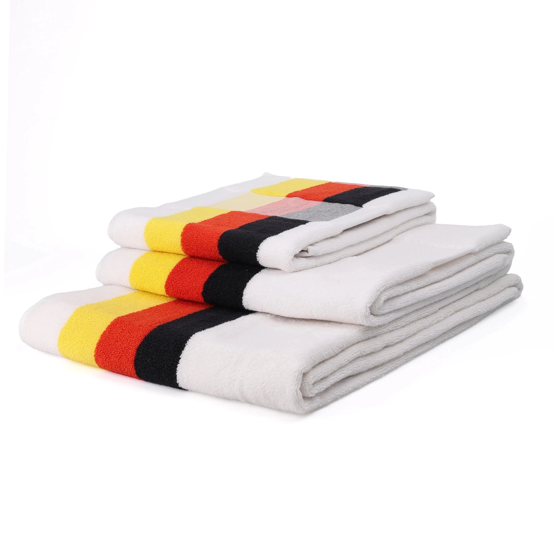 Weberei Pahl GmbH - B2C Duschtuch Deutschland 70x140 cm (WEISS) 107818