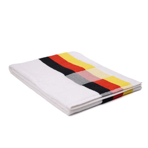 Weberei Pahl GmbH - B2C Duschtuch Deutschland 70x140 cm (WEISS) 107818