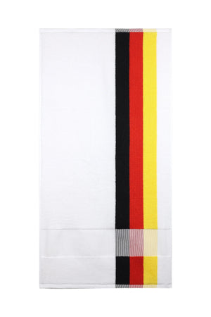 Weberei Pahl GmbH - B2C Liegetuch Deutschland 70x200 cm (WEISS) 107819