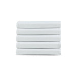 Weberei Pahl Grubentuch Set: Lyon Caro 5-teilig (WEISS) 107917