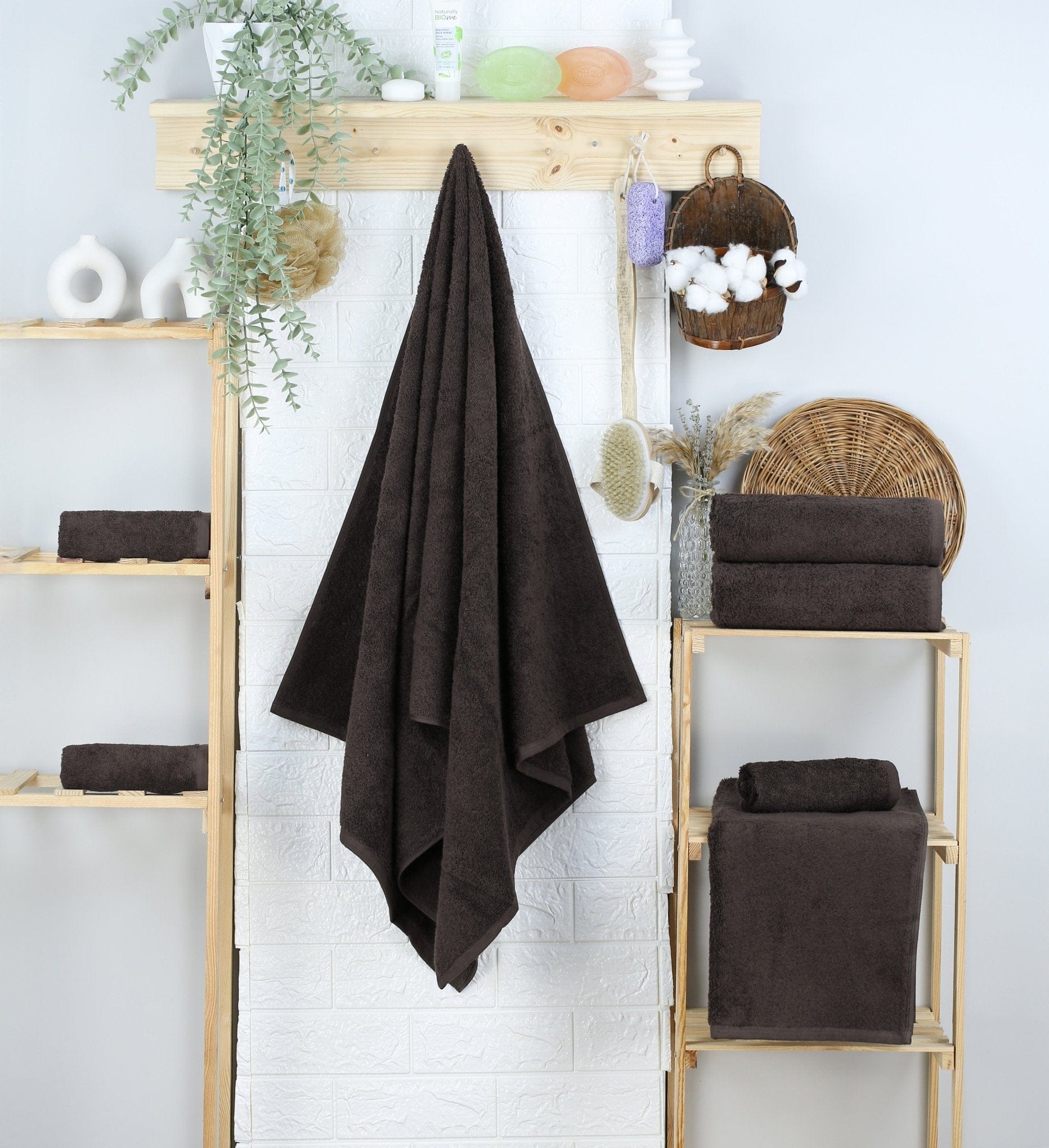 Weberei Pahl Handtuch Capri Gina 50x100 cm (GRAPHIT) 104046
