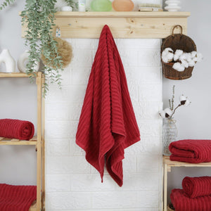 Weberei Pahl Handtuch Capri Jenny 50x100 cm (ROT) 104096