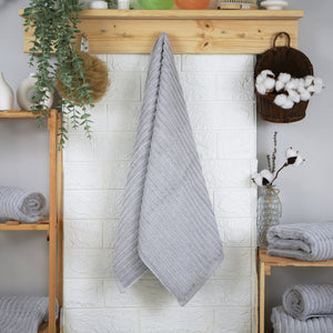 Weberei Pahl Handtuch Capri Jenny 50x100 cm (SILBER) 104086